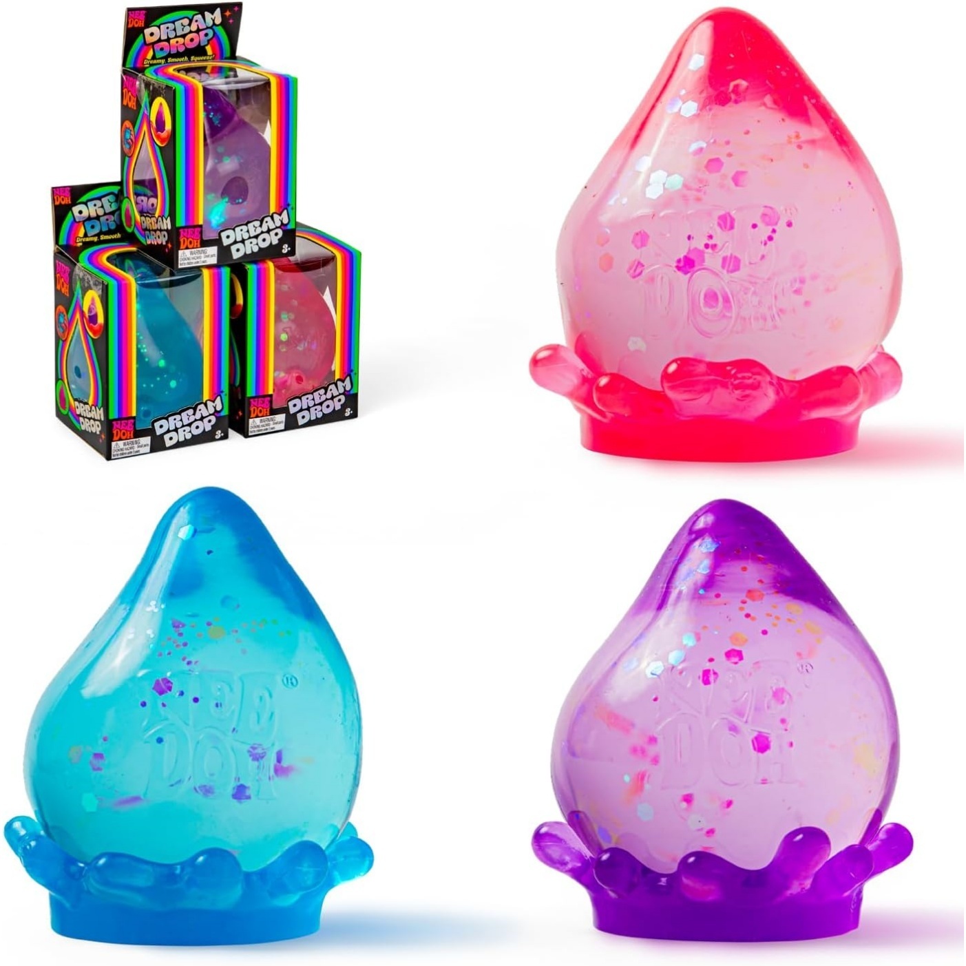 NeeDoh Gumdrop - Textured Sensory Toy - 2.5'' - Image 17